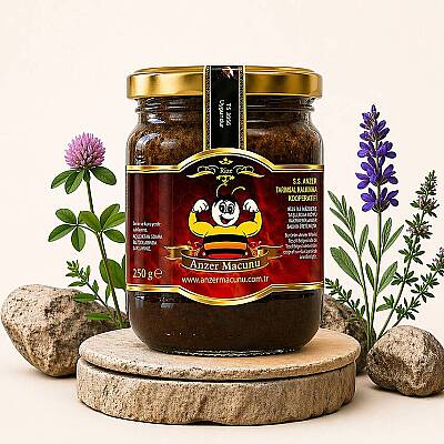 Anzer Macunu ( Anzer Apitera ) 500 gr Anzer Balı Karışımı 2026 - 2027